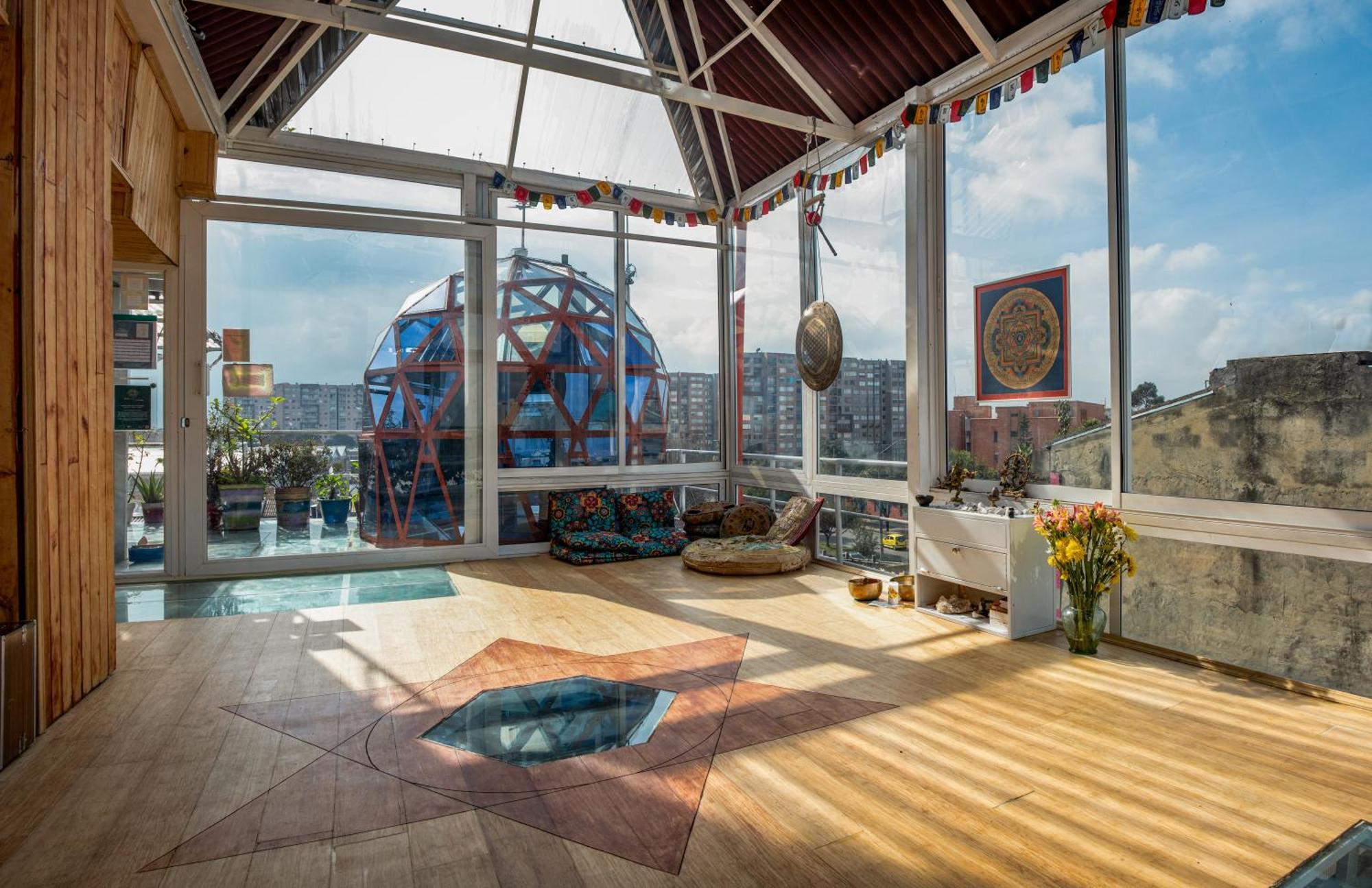 Mandala Yoga Hostel Bogotá Zewnętrze zdjęcie